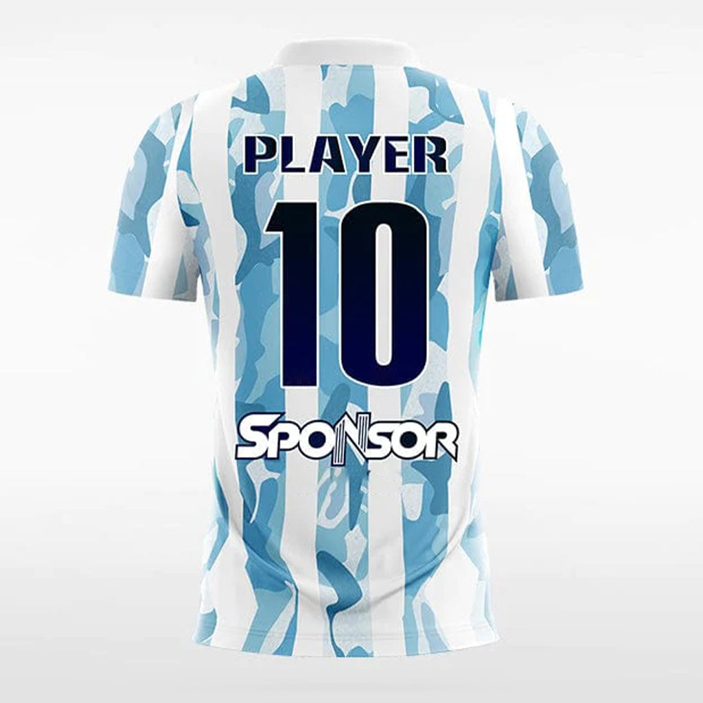 Pampas Eagle - Customized Men's Sublimated Football Jersey