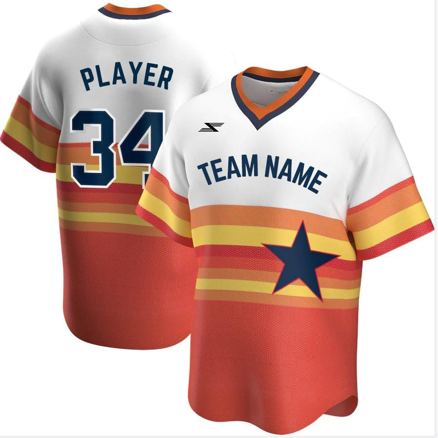 Trek - Customized Men's Sublimated Crew Neck Baseball Jersey