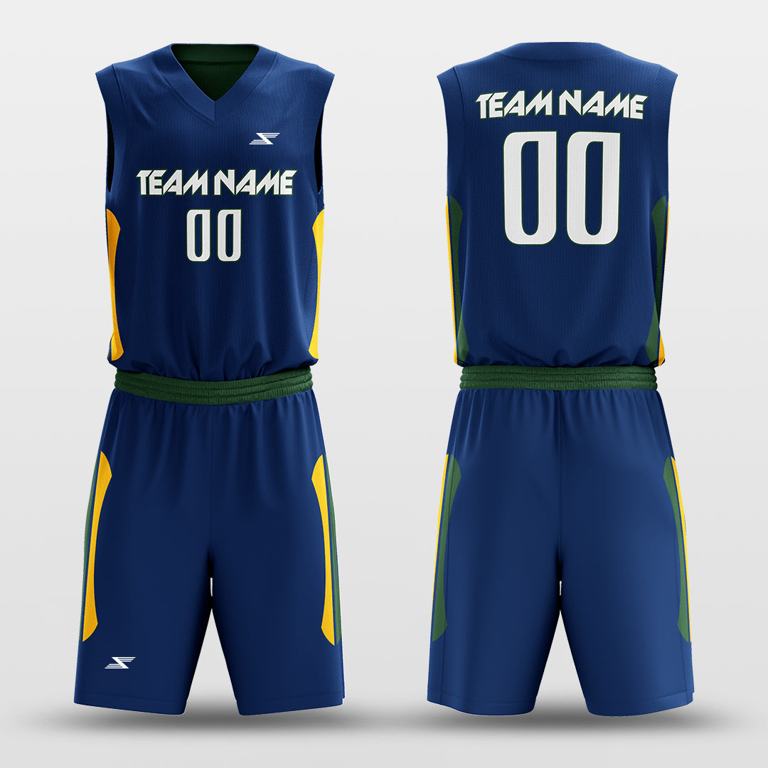 Classic54 - Customized Reversible Sublimated Basketball Set
