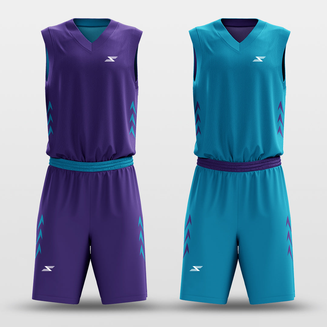 Classic57 - Customized Reversible Sublimated Basketball Set