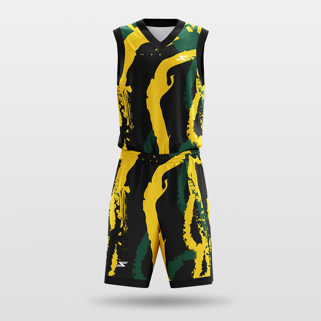 Forest - Customized Sublimated Basketball Set