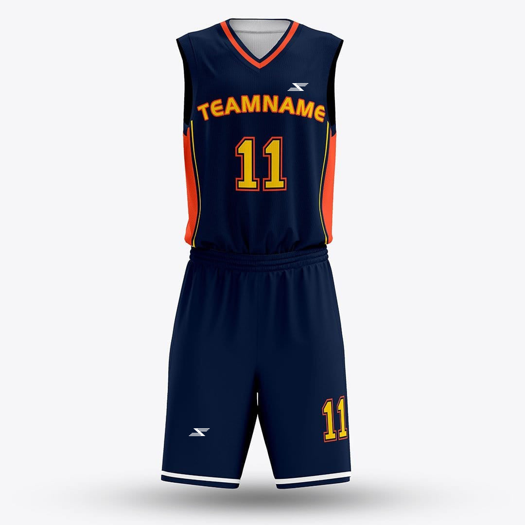 Racer - Customized Sublimated Basketball Set