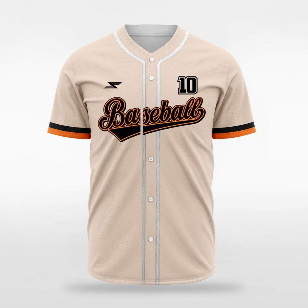 Classic Colors - Customized Men's Sublimated Full-Button Baseball Jersey