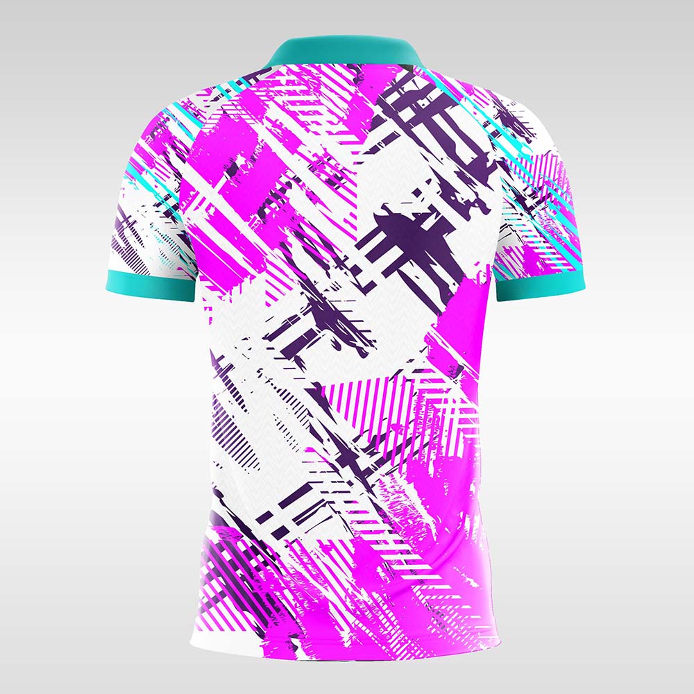 Light-Purple-Customized Men's Sublimated Football Jersey