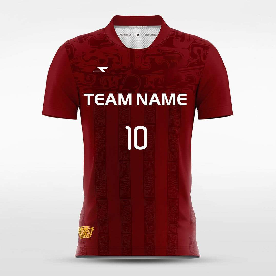 Silk Road - Customized Men's Sublimated Football Jersey
