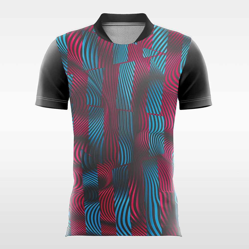 Morning-Calm-Men’s Sublimated Football Jersey