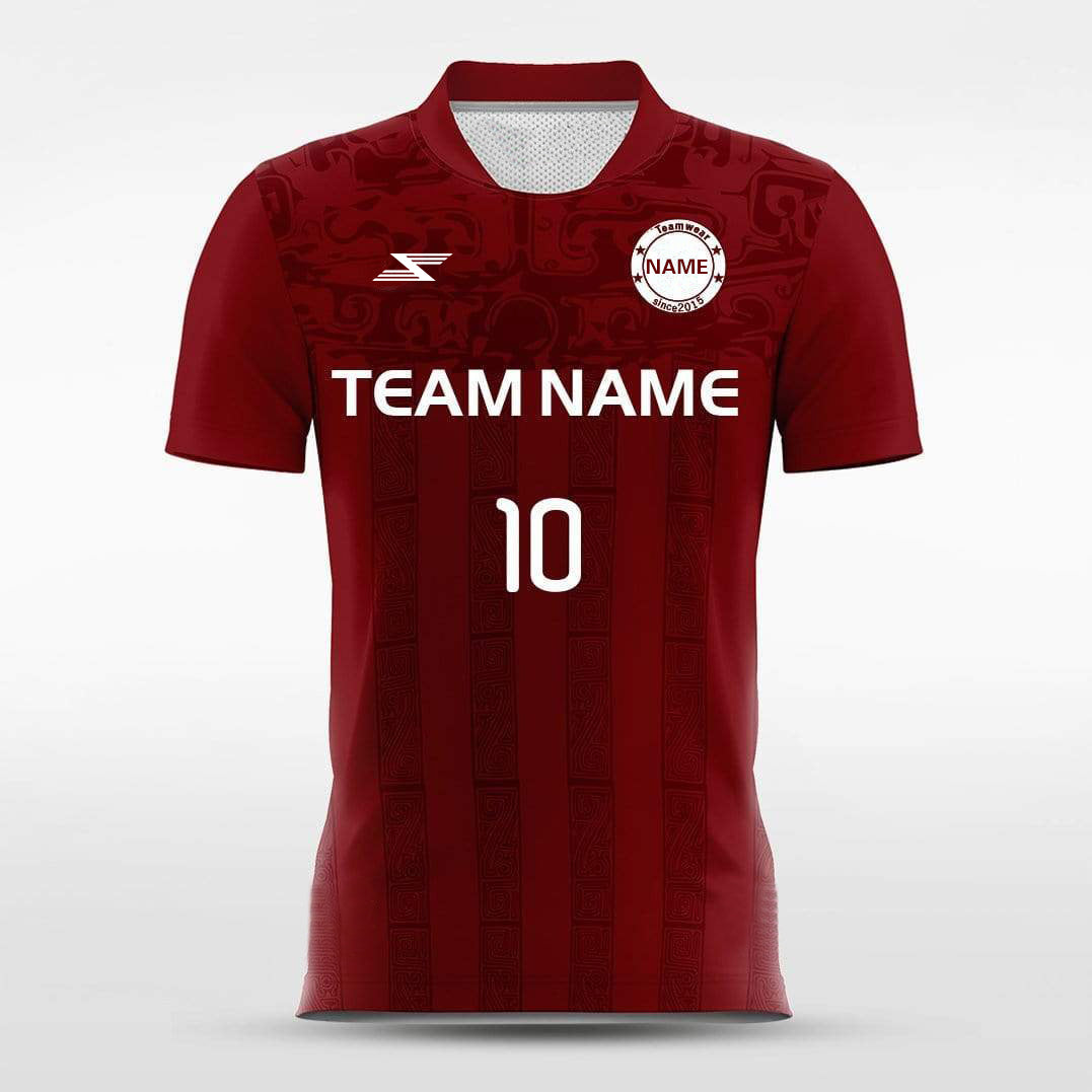 Silk-Road-Men’s Sublimated Football Jersey
