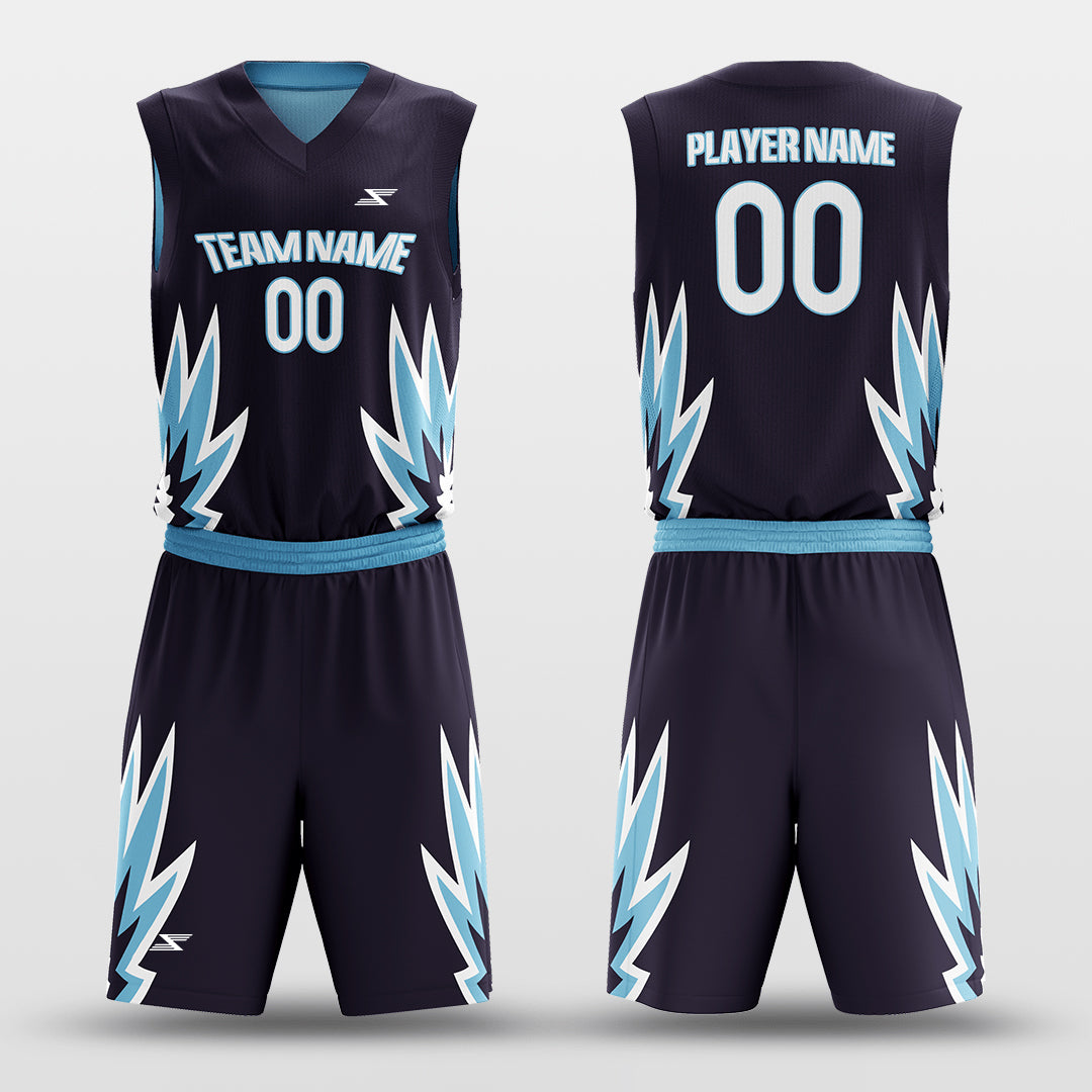 Feather - Customized Reversible Sublimated Basketball Set