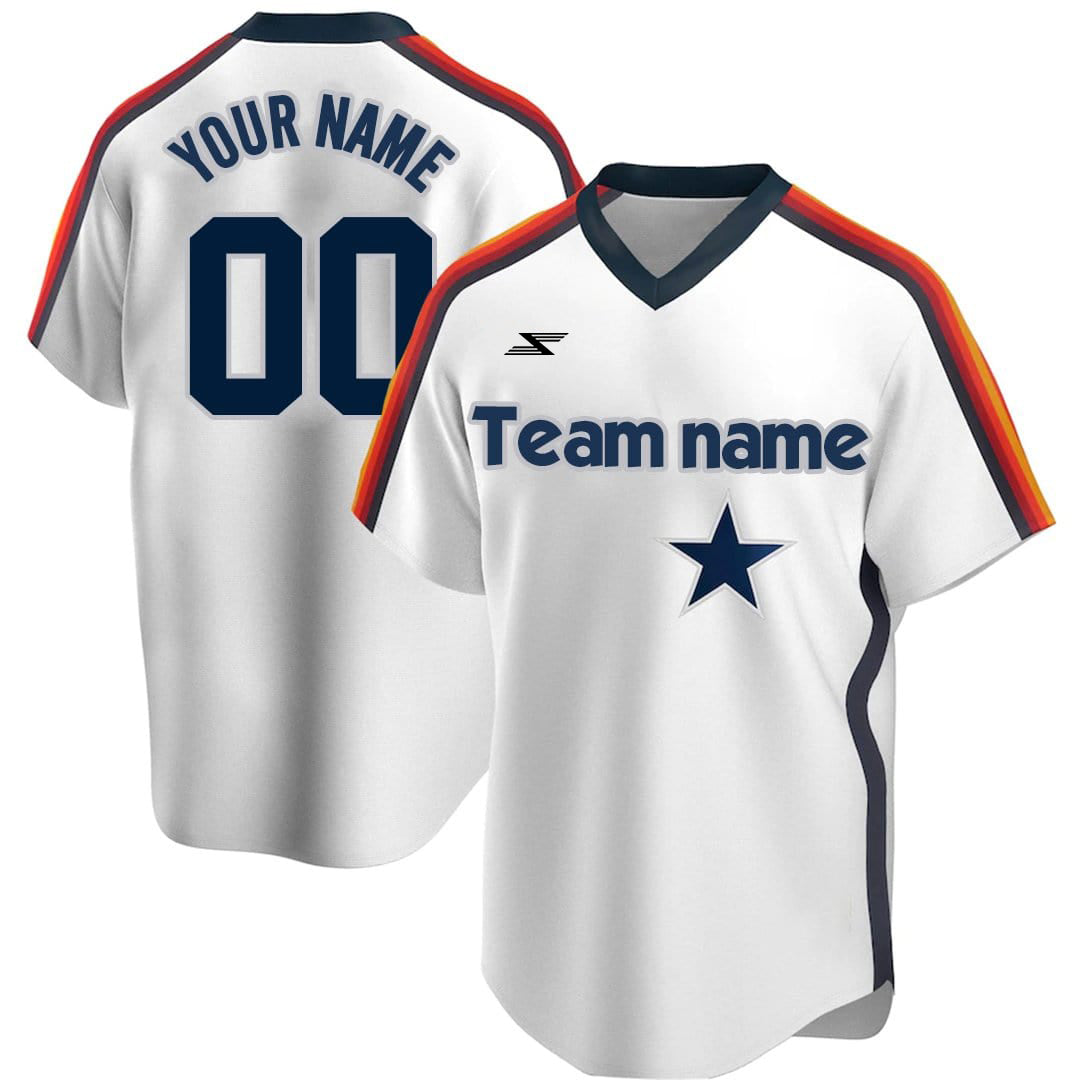Trek - Customized Men's Sublimated Crew Neck Baseball Jersey