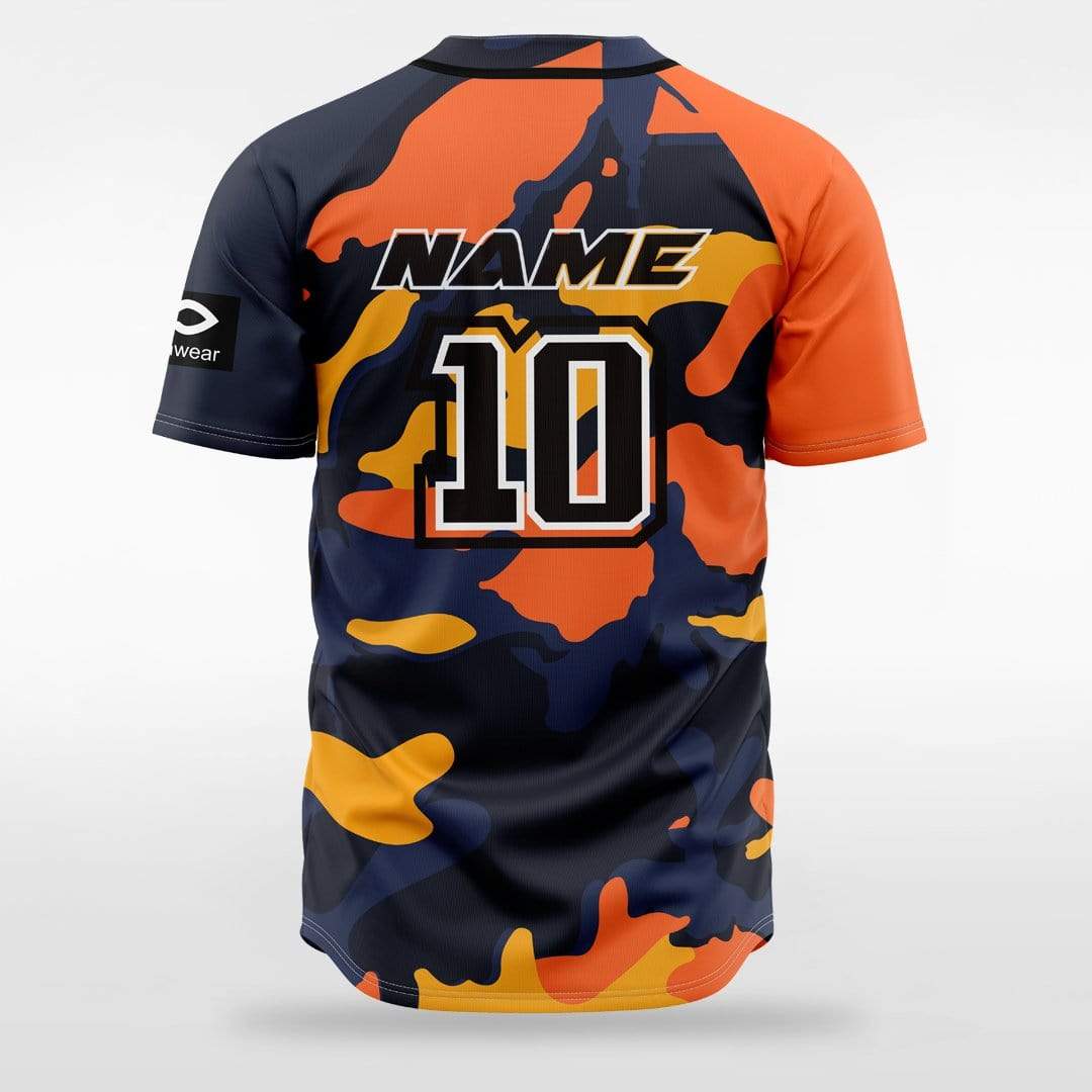 Canyon - Customized Men's Sublimated Full-Button Baseball Jersey