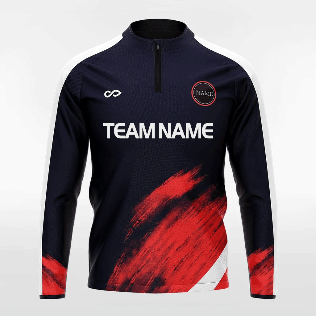 Solar Flare 2022 - Customized Sublimated Soccer 1/4 Zip
