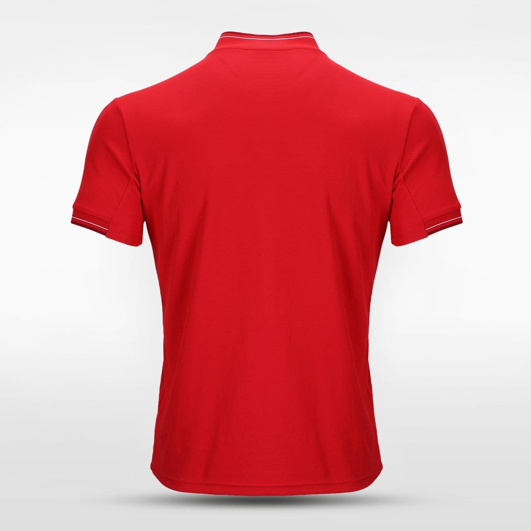 Adult Stand Collar Polo Shirt Pro