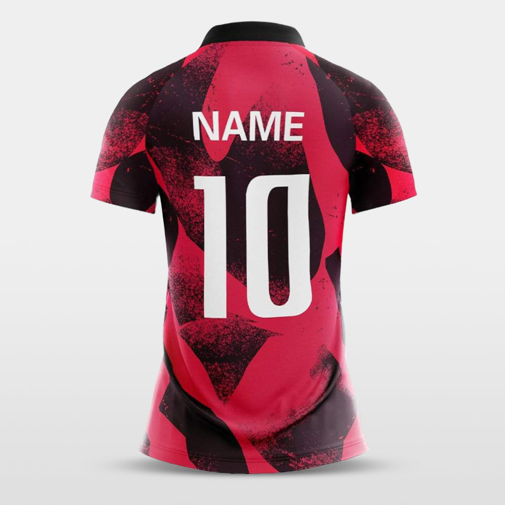 Pop Camouflage 3 - Customized Women's Sublimated Football Jersey