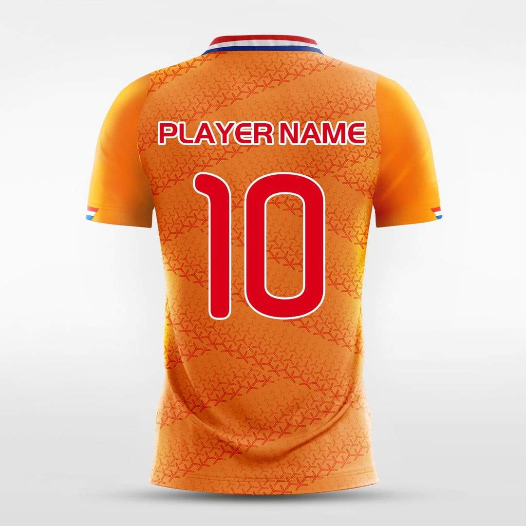 Team Netherlands - Customized Men's Sublimated Football Jersey
