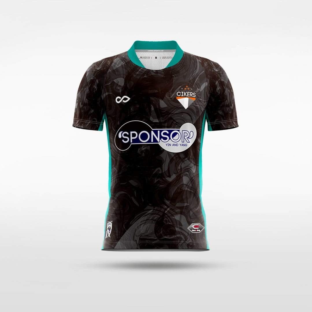 YIN AND YANG - Customized Kid's Sublimated Football Jersey