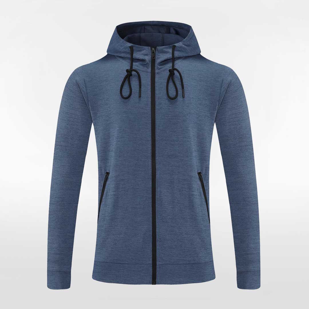 Customized Hood Full Zip Jacket