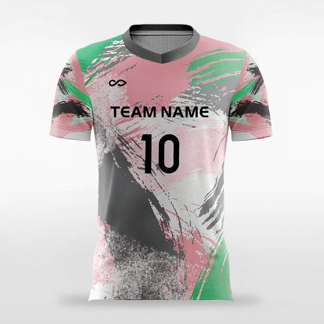 Pop Camouflage 5 - Customized Men's Sublimated Football Jersey
