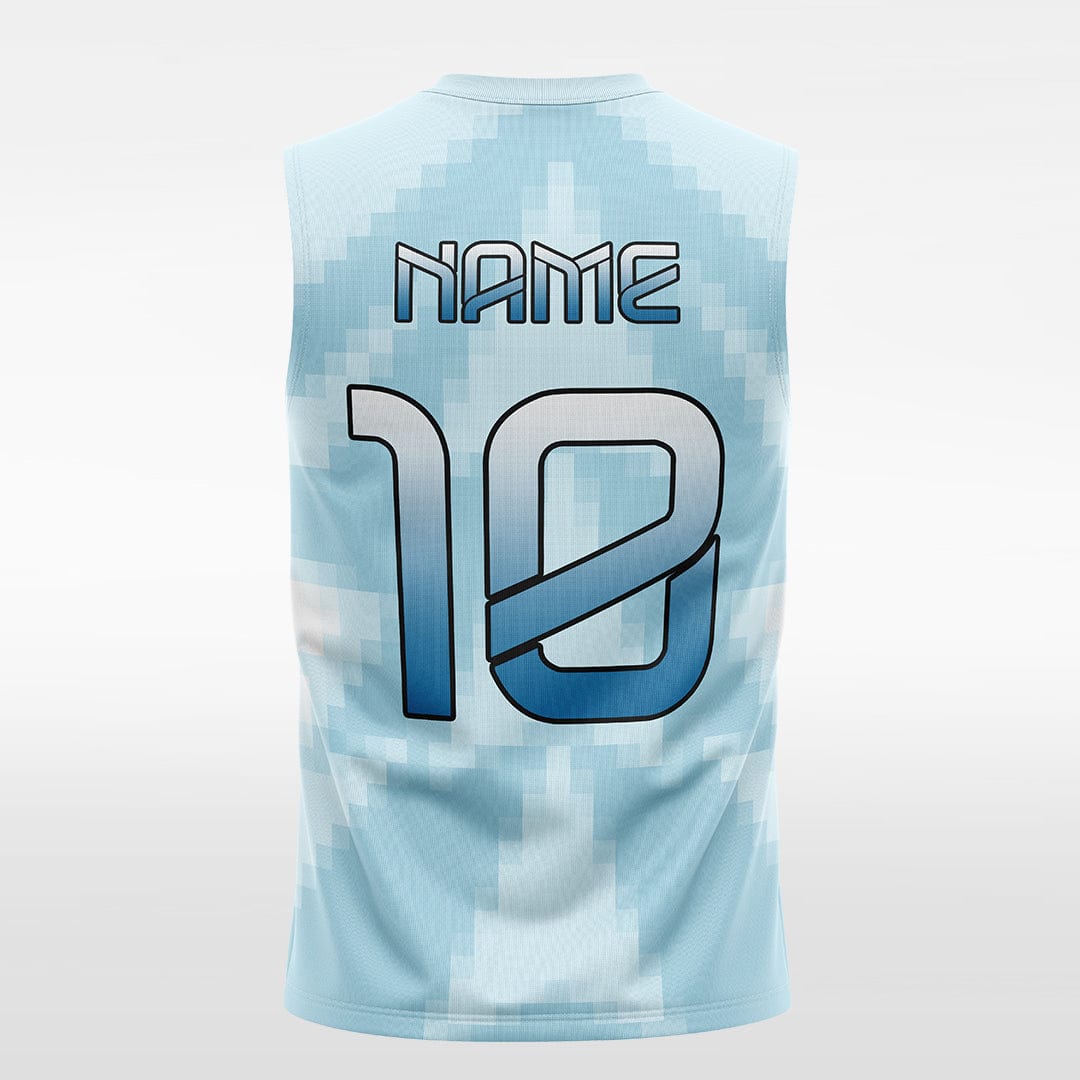 Mosaic - Customized Men's Sublimated Sleeveless Football Jersey