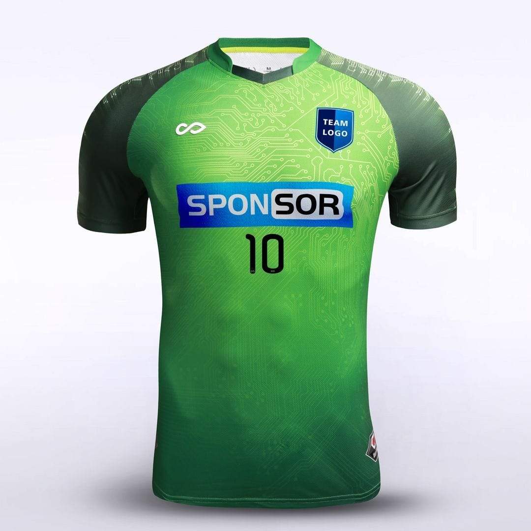 Artificial Intelligence -Customized Men's Football Jersey - Transfer Print
