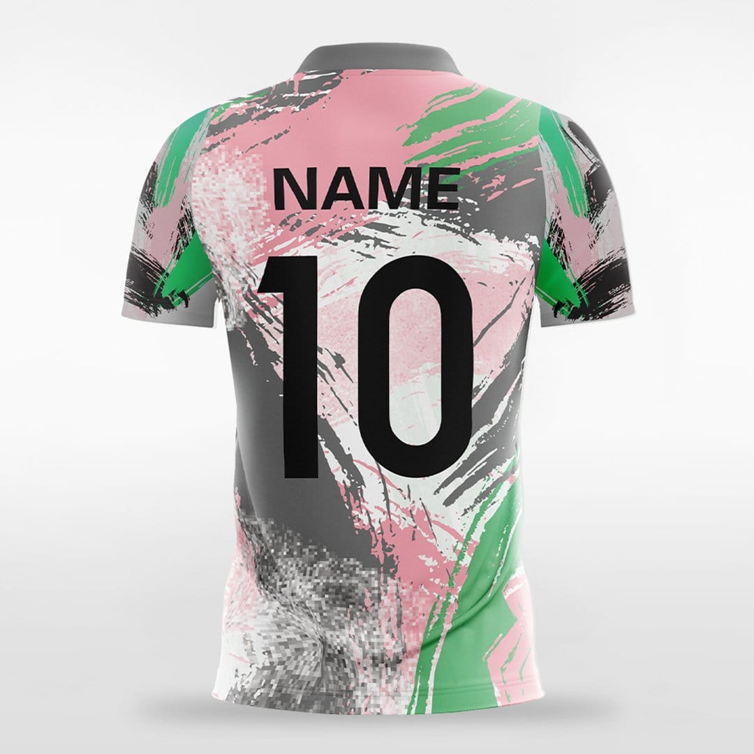 Pop Camouflage 5 - Customized Men's Sublimated Football Jersey