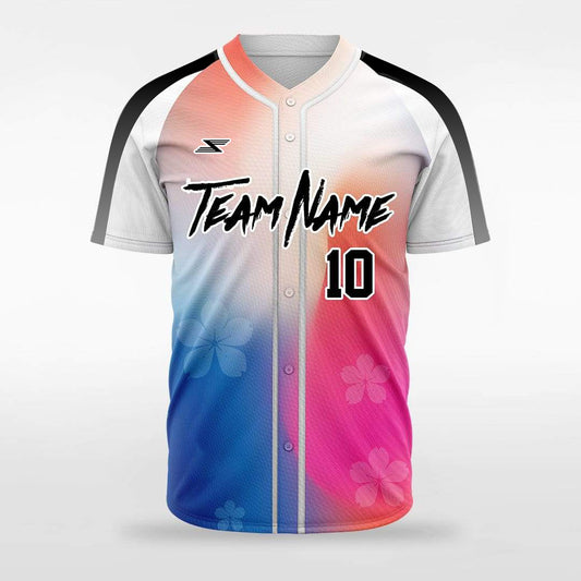 Sensei - Customized Men's Sublimated Full-Button Baseball Jersey