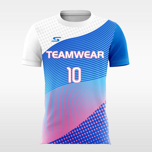 Charming-Customized Men's Sublimated Football Jersey
