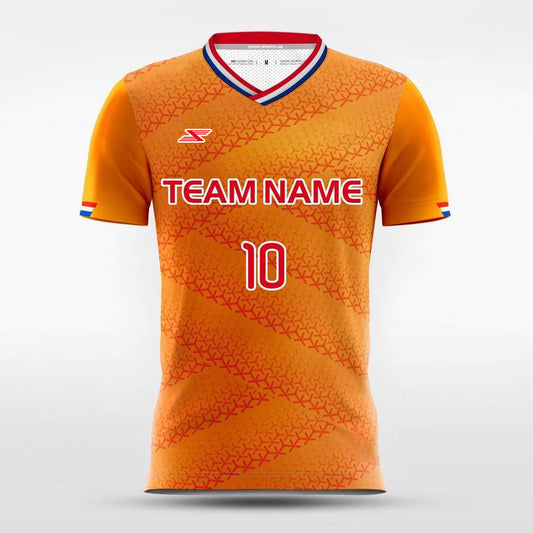 Team Netherlands - Customized Men's Sublimated Football Jersey