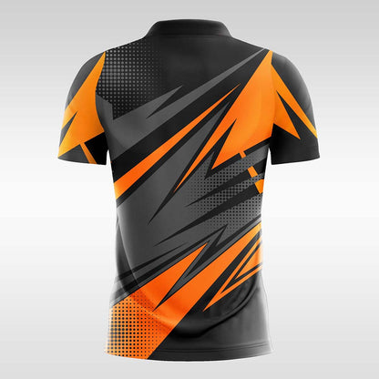 Meteor-Shower-Customized Men's Sublimated Football Jersey