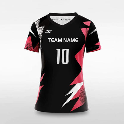 Light and Shadow - Customized Women's Sublimated Football Jersey