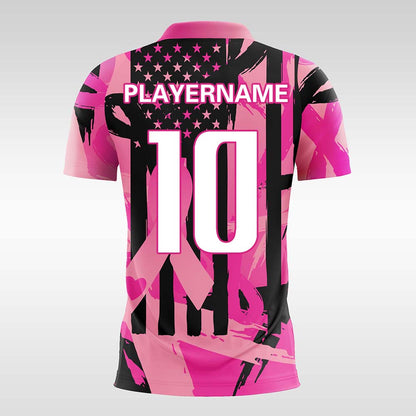 Flowers-Birds-Customized Men's Sublimated Football Jersey
