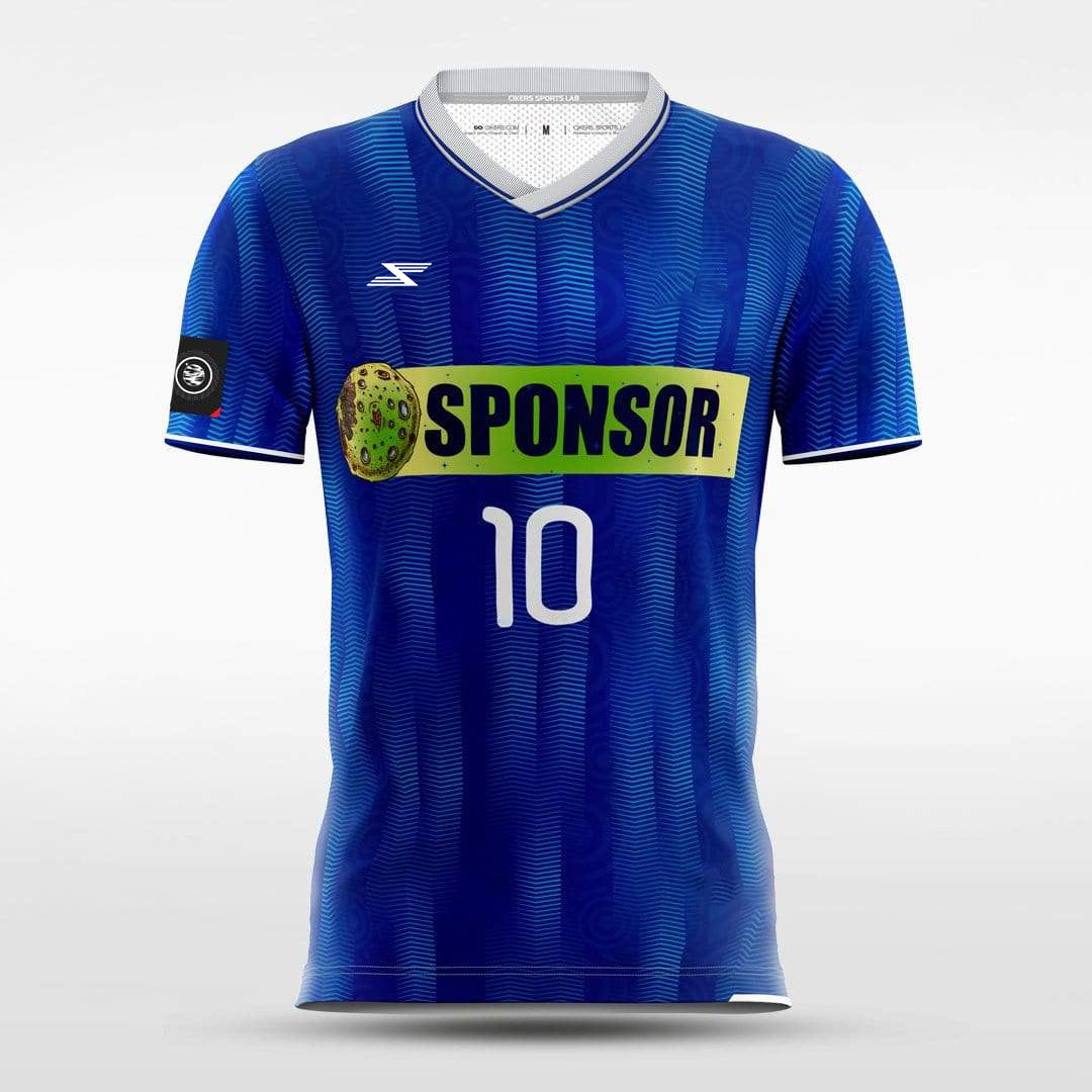 Human Moon Day - Customized Men's Sublimated Football Jersey