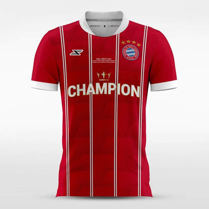 Die Roten - Customized Men's Sublimated Football Jersey