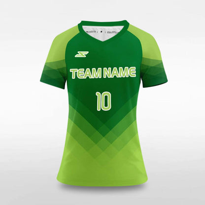 Continent - Customized Women's Sublimated Football Jersey