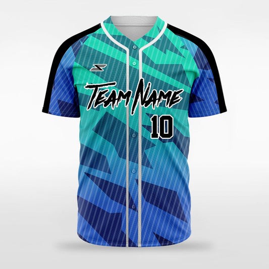 Lifeguard - Customized Men's Sublimated Full-Button Baseball Jersey