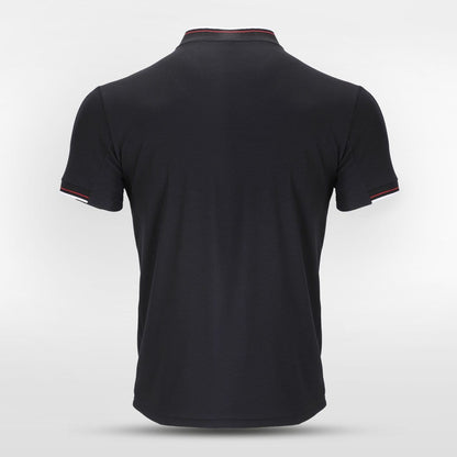 Adult Stand Collar Polo Shirt Pro