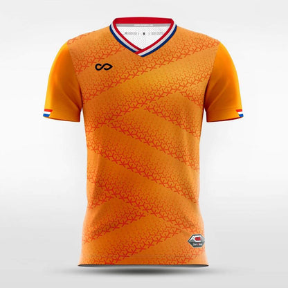 Team Netherlands - Customized Men's Sublimated Football Jersey