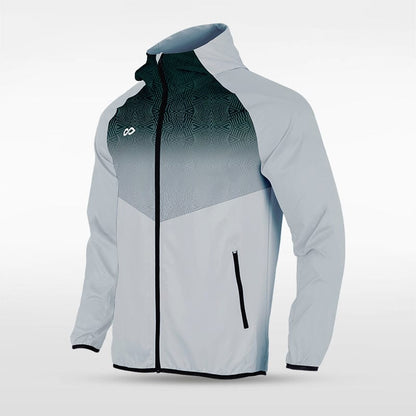 Historic Maya - Customized Men's Sublimated Full-Zip Waterproof