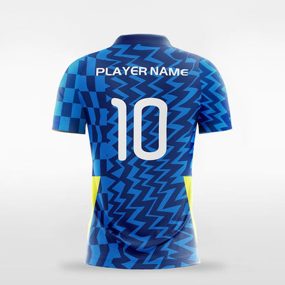 Shark - Customized Men's Sublimated Football Jersey