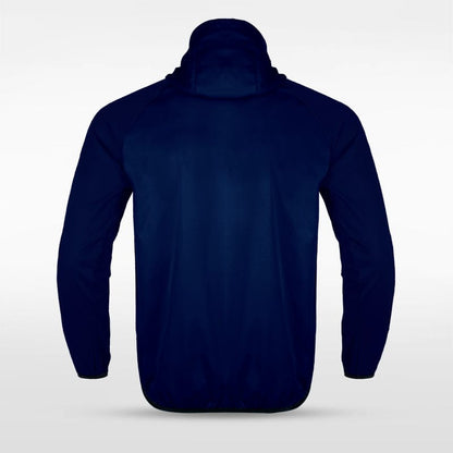 Historic Maya - Customized Men's Sublimated Full-Zip Waterproof