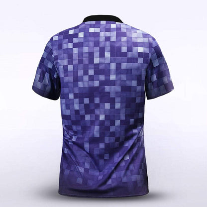 Pixel Mosaic - Customized Kid's Sublimated Football Jersey