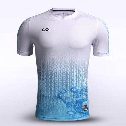 Dragon Fire - Customized Men's Football Jersey