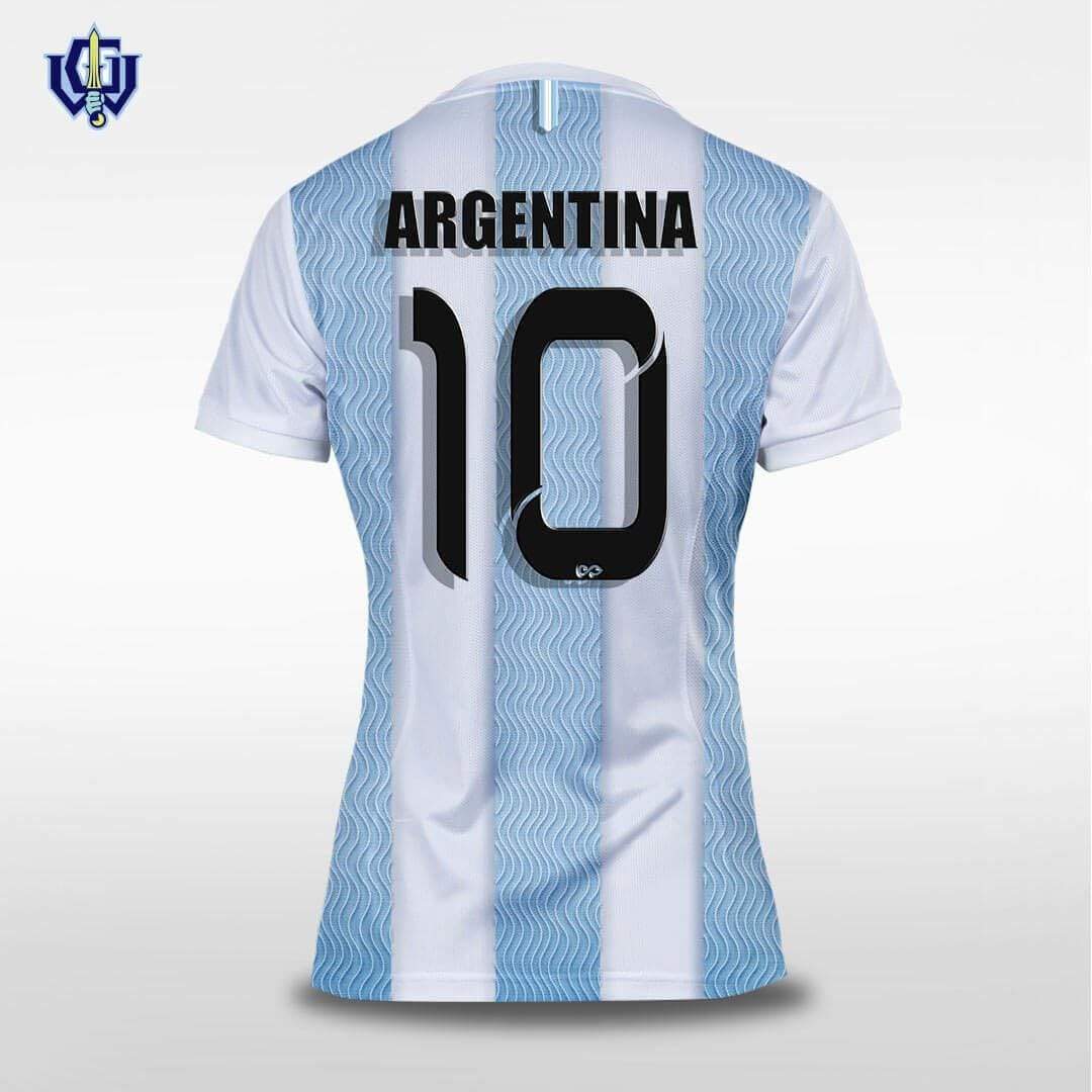 Hand of God - Customized Women's Sublimated Football Jersey