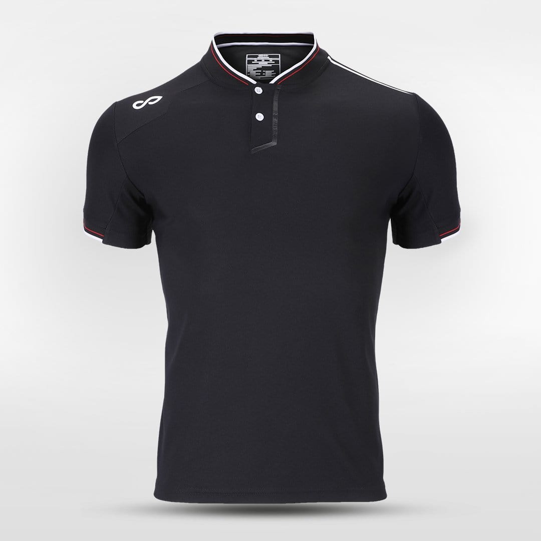 Adult Stand Collar Polo Shirt Pro