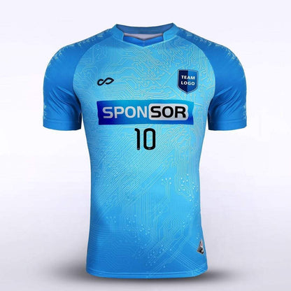 Artificial Intelligence -Customized Men's Football Jersey - Transfer Print