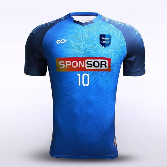 Artificial Intelligence -Customized Men's Football Jersey - Transfer Print