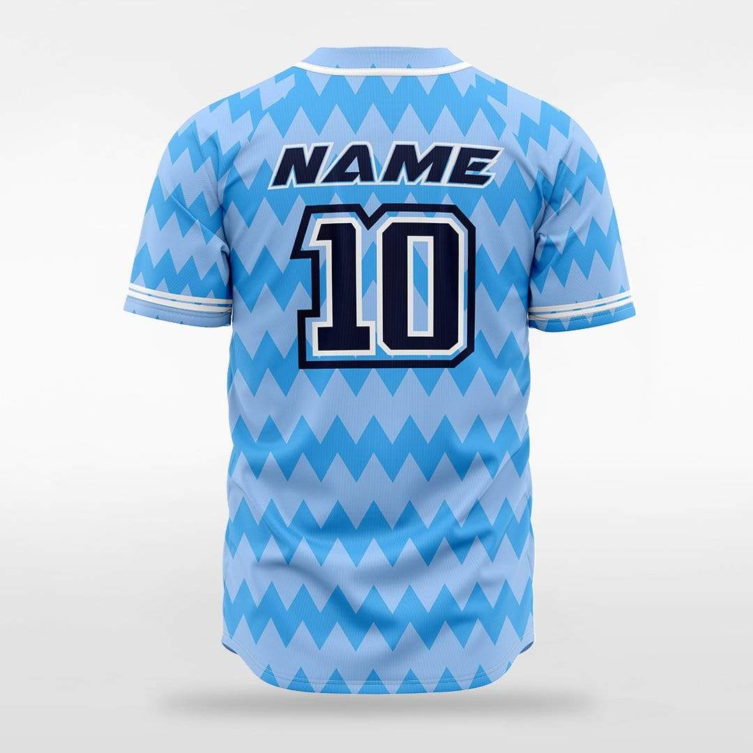 Thunderbird - Customized Men's Sublimated Full-Button Baseball Jersey