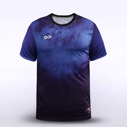 Space Vapor - Customized Kid's Sublimated Football Jersey