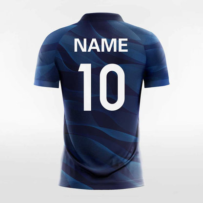 Streamer - Customized Men's Sublimated Football Jersey